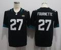 Men's Jacksonville Jaguars Leonard Fournette #27 Black Game Player Jersey1