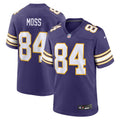 Randy Moss Minnesota Vikings Nike Classic Retired   Game Jersey - Purple