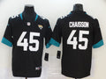 Men's Jacksonville Jaguars K'Lavon Chaisson #45 Black Game Jersey1