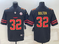 Men's Kansas City Chiefs Nick Bolton #32 Black Player Jersey1