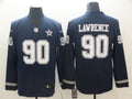 Men's Dallas Cowboys DeMarcus Lawrence #90 Navy Player Game Jersey1