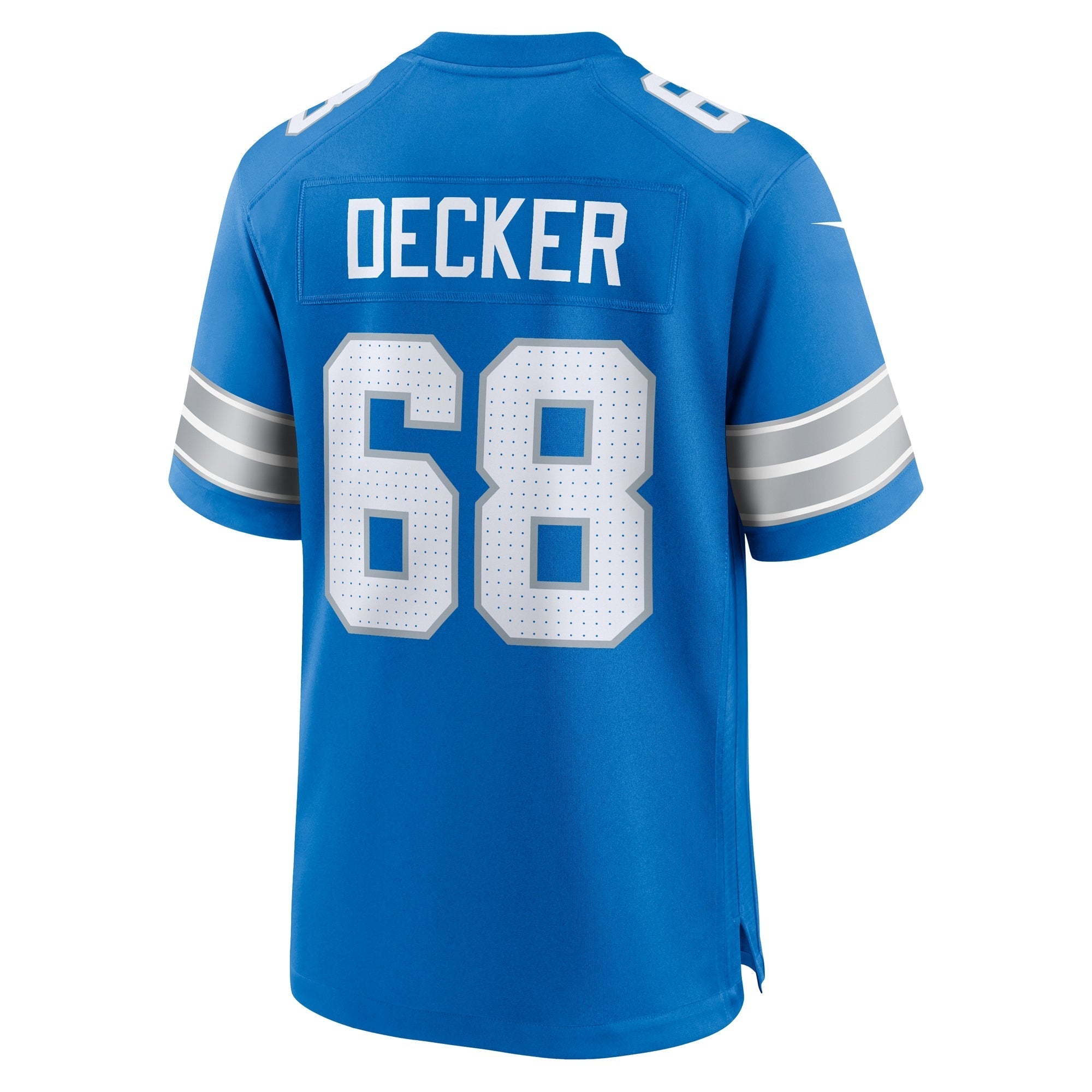 Taylor Decker Detroit Lions Nike Team Game Jersey -  Blue