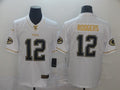 Men's Green Bay Packers #12 Aaron Rodgers White Game Jersey1