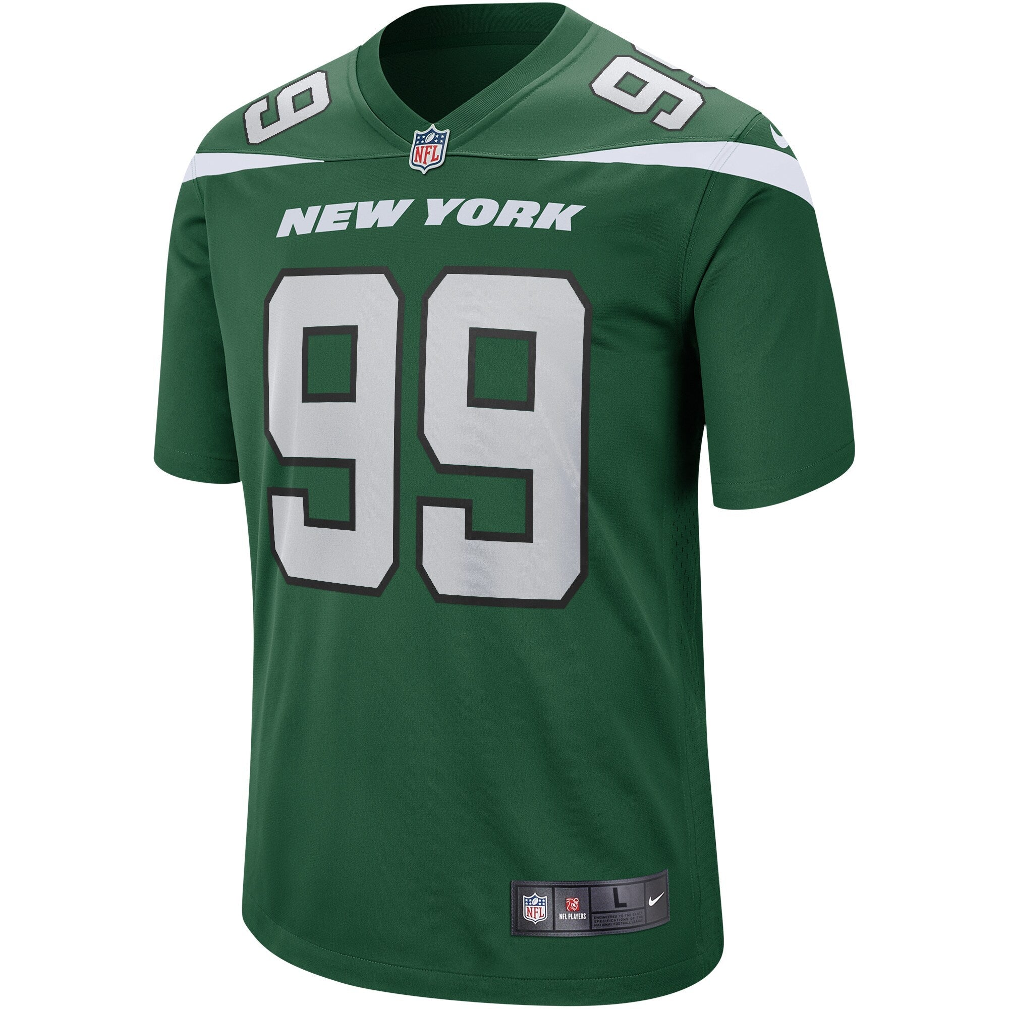 Mark Gastineau New York Jets Nike Game Retired   Jersey - Gotham Green