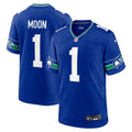 Men's Nike Warren Moon Royal Seattle Seahawks Retired Player Alternate Game Jersey