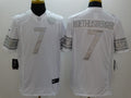 Men's Pittsburgh Steelers Ben Roethlisberger #7 White Game Player Jersey1