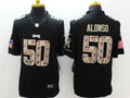 Men's Philadelphia Eagles Kiki Alonso #50 Black Game Player Jersey1