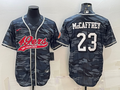 Men's San Francisco 49ers Christian McCaffrey #23 Grey Camouflage Game Jersey1 Joint Edition