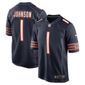 Jaylon Johnson Chicago Bears Nike  Game Jersey -  Navy