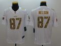 Men's Green Bay Packers Jordy Nelson #87 White Player Game Jersey1