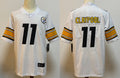 Men's Pittsburgh Steelers Chase Claypool #11 White Player Game Jersey1