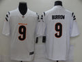 Men's Cincinnati Bengals Joe Burrow #9 White Game Player Jersey1