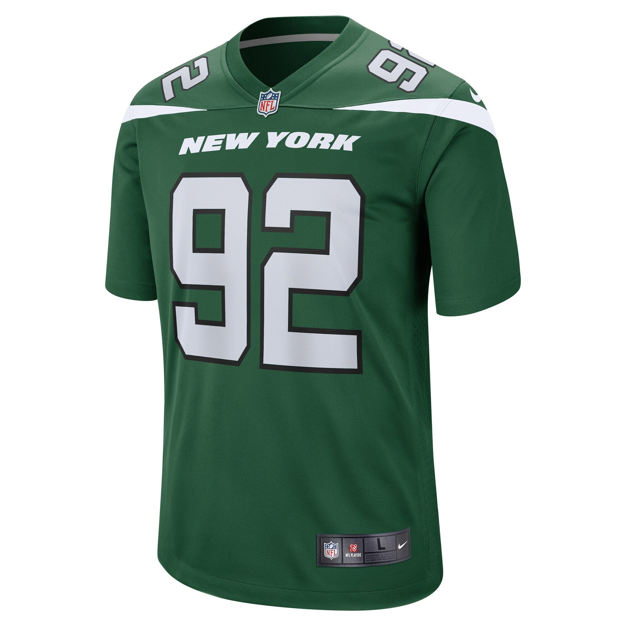 Ifeadi Odenigbo New York Jets Nike  Game Jersey - Gotham Green
