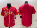 Men's Kansas City Chiefs Red Blank Jersey1