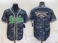 Men's Philadelphia Eagles Grey Camouflage Game Jersey1