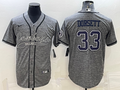 Men's Dallas Cowboys Tony Dorsett #33 Gray Player Jersey1 Joint Edition
