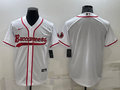 Men's Tampa Bay Buccaneers White Blank Jersey1
