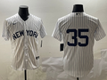 Men's New York Yankees Cody Bellinger #35 White Replica Player Jersey