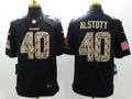 Men's Tampa Bay Buccaneers Mike Alstott #40 Black Game Player Jersey1