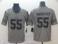 Men's Dallas Cowboys Leighton Vander Esch #55 Gray Alternate Game Jersey1
