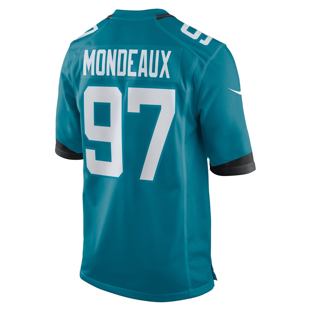 Henry Mondeaux Jacksonville Jaguars Nike  Game Jersey -  Teal
