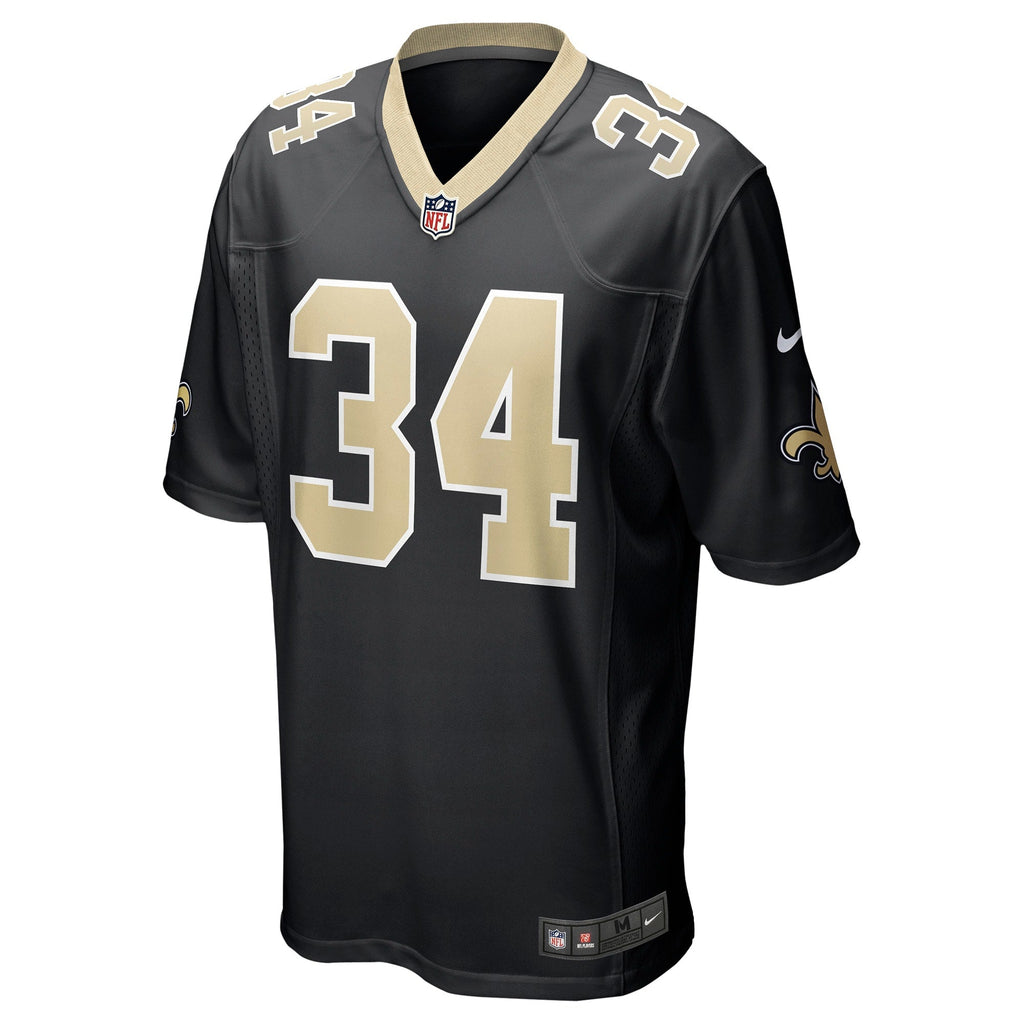 Tony Jones Jr. New Orleans Saints Nike   Game Jersey - Black