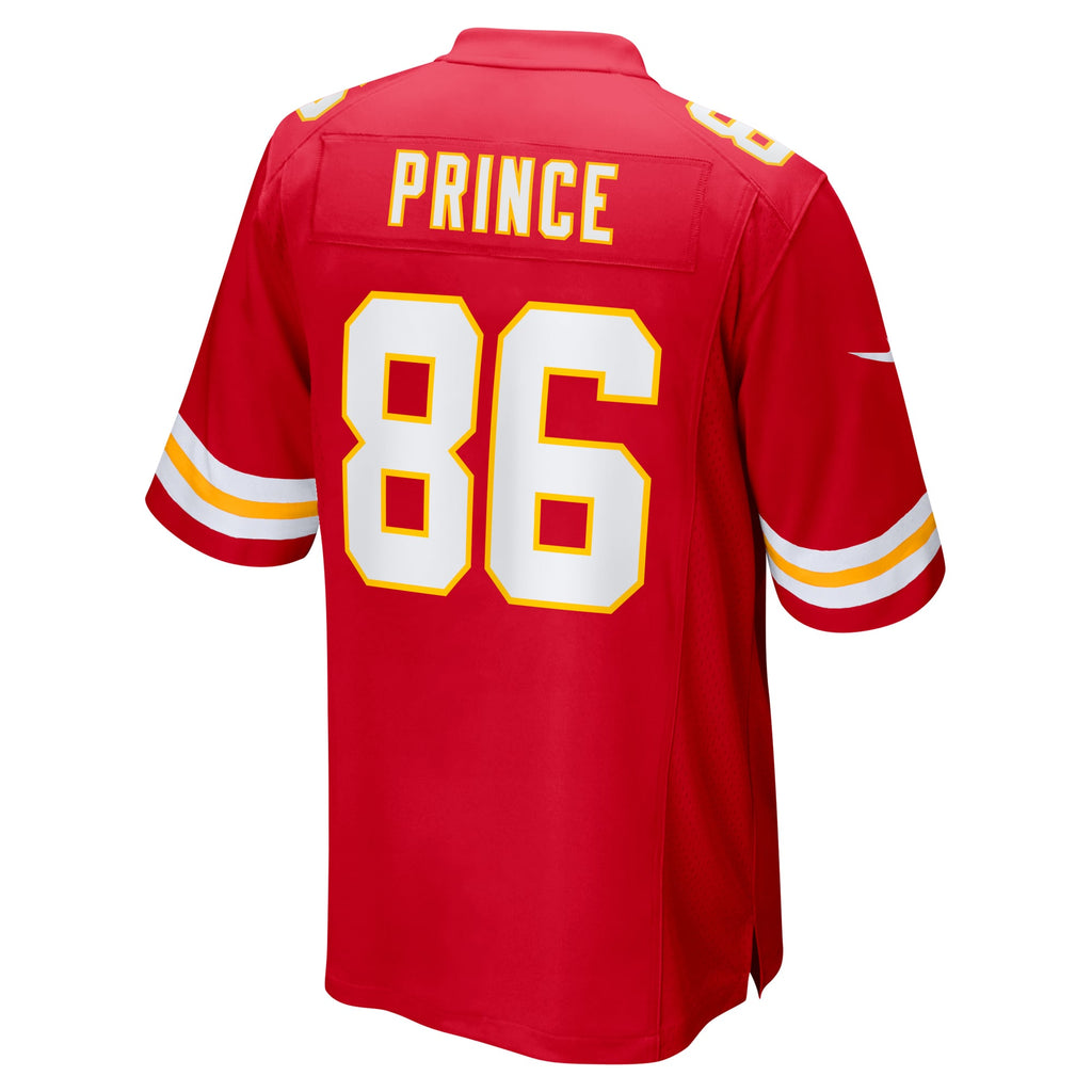 Gerrit Prince Kansas City Chiefs Nike Team Game Jersey -  Red