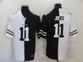 Men's Atlanta Falcons Julio Jones #11 Black/White Game Jersey1