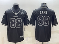 Men's Dallas Cowboys CeeDee Lamb #88 Black Alternate Team Game Jersey1