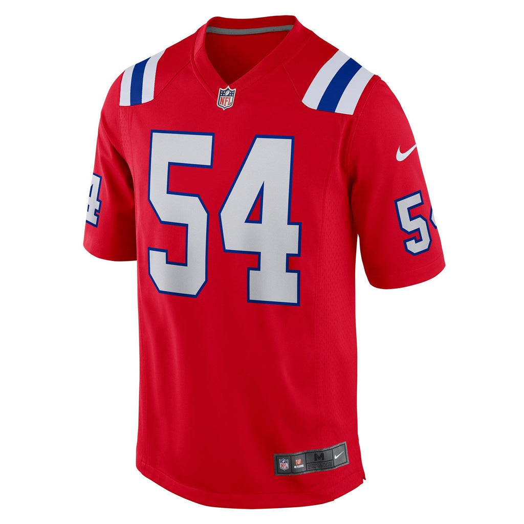 Tedy Bruschi New England Patriots Nike Retired   Alternate Game Jersey - Red