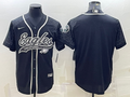 Men's Philadelphia Eagles Black RFLCTV Limited Blank Jersey1