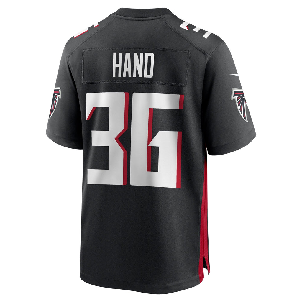Harrison Hand Atlanta Falcons Nike Team Game Jersey -  Black