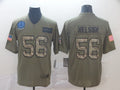 Men's Indianapolis Colts Quenton Nelson #56 Brown Player Game Jersey1