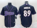 Men's Baltimore Ravens Mark Andrews #89 Black Game Jersey1 Joint Edition
