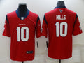 Men's Houston Texans Davis Mills #10 Red Game Jersey1
