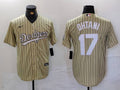 Men's Los Angeles Dodgers Shohei Ohtani #17 Gold Replica Player Jersey