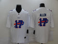 Men's Buffalo Bills #17 Josh Allen White Game Player Jersey1