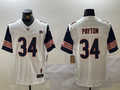 Men's Chicago Bears Walter Payton #34 White Alternate Game Player Jersey1