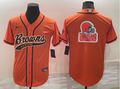 Men's Cleveland Browns Orange Game Jersey1