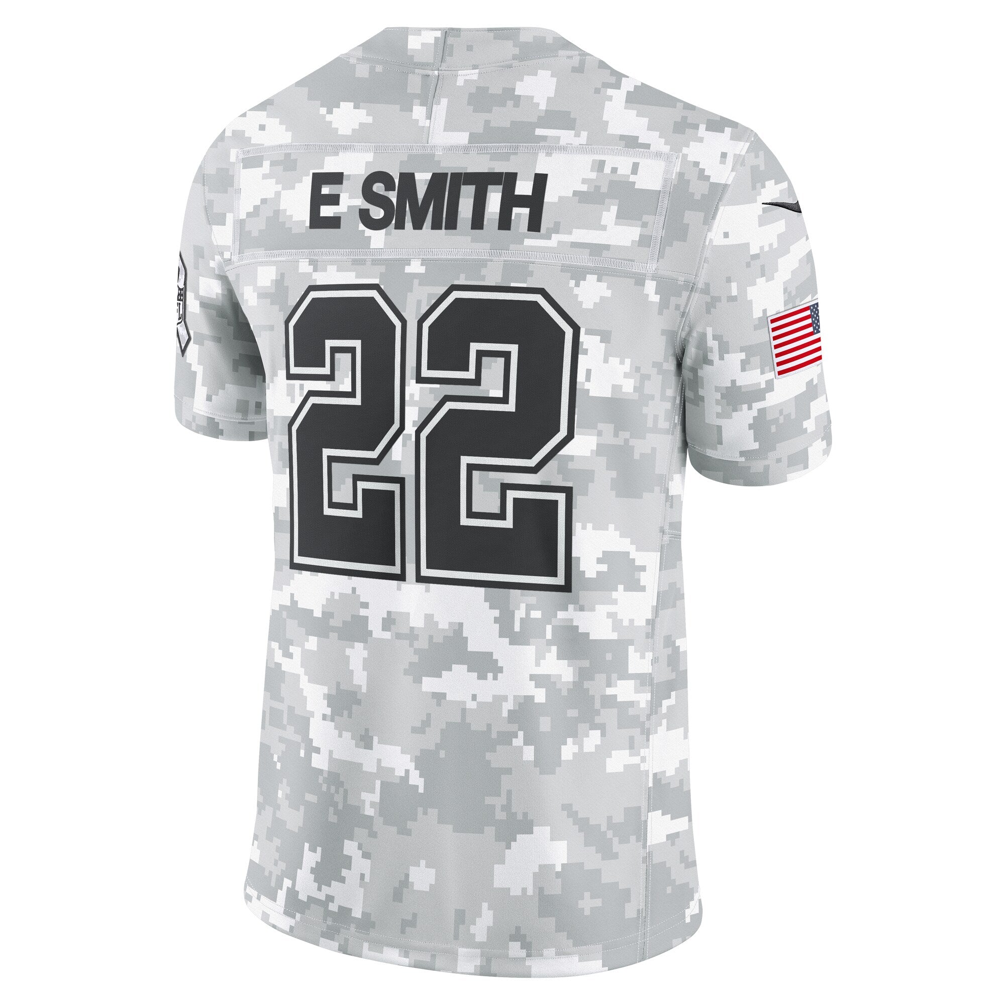 Emmitt Smith Dallas Cowboys Nike 2024 Salute to Service Retired   Limited Jersey - Arctic Camo