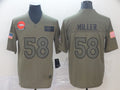 Men's Denver Broncos Von Miller #58 Brown Game Jersey1