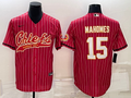 Men's Kansas City Chiefs Patrick Mahomes #15 Red Player Jersey1 Joint Edition