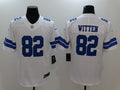 Men's Dallas Cowboys Jason Witten #82 White Fashion Game Jersey1