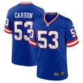 Harry Carson New York Giants Nike Classic Retired   Game Jersey - Royal