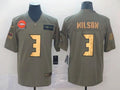 Men's Denver Broncos Russell Wilson #3 Brown Player Game Jersey1