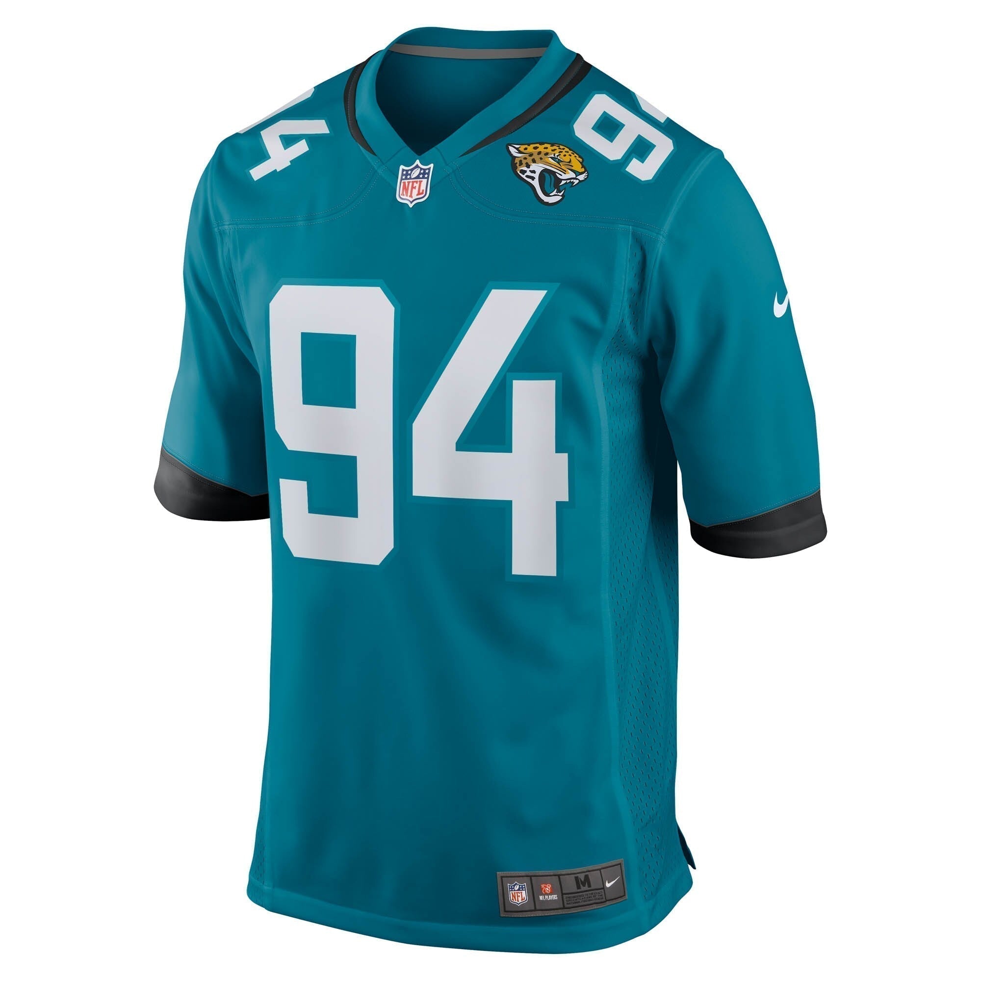 Maason Smith Jacksonville Jaguars Nike Team Game Jersey -  Teal