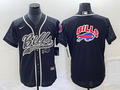 Men's Buffalo Bills Black RFLCTV Limited Jersey1