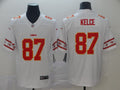 Men's Kansas City Chiefs Travis Kelce White  Player Jersey1