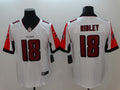 Men's Atlanta Falcons Calvin Ridley #18 White Game Jersey1