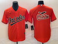 Men's Baltimore Orioles Orange Alternate Replica Team Jersey1
